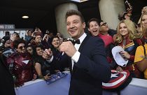 L'acteur Jeremy Renner lors de la projection en avant-première du film "Avengers : Endgame" - 22.04.2019