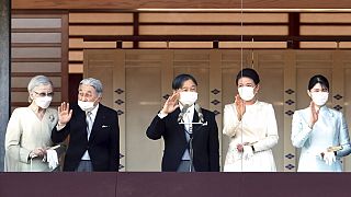 Michiko, Akihito, Naruhito, Masako, Aiko