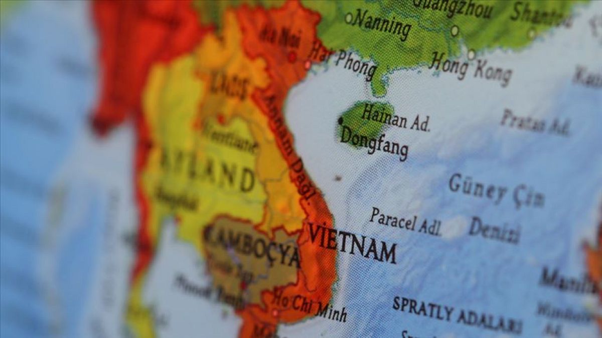 Vietnam haritası 