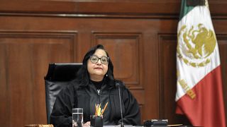 نورما لوسيا بينا المنتخبة لرئاسة المحكمة المكسيكية العليا لأول مرّة.