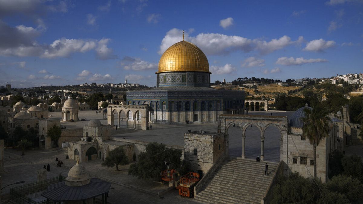 Άποψη της Πλατείας των Τεμενών στην Ανατολική Ιερουσαλήμ