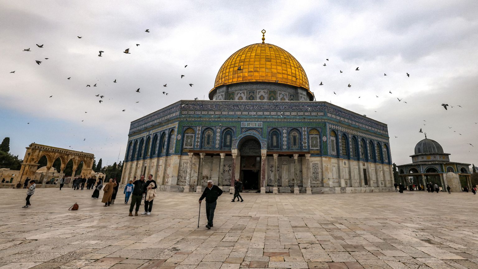 المسجد الأقصى في القدس. 