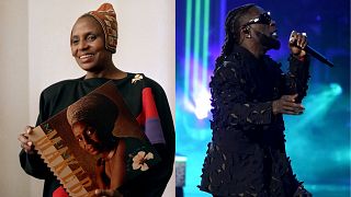 Who are the 7 Africans on the list of 200 greatest singers of all time?
