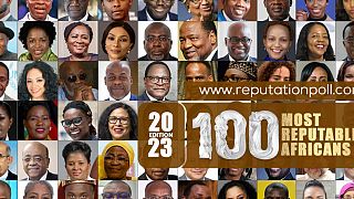 Qui figure sur la liste des "100 Africains les plus réputés" ?