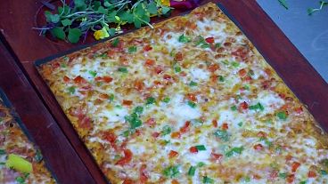 There's a new pizza concept that's turning heads in Hollywood. There's a new pizza concept that's turning heads in Hollywood.