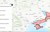 Une carte de l'Ukraine