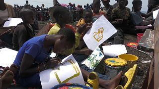 Art therapy helps heal the wounds of war in eastern DRC
