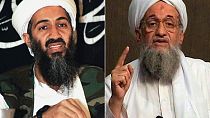 Öldürülen El Kaide lideri Usame Bin Ladin ve  Eymen el Zewahiri (arşiv)