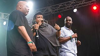 De La Soul perform at Governors Ball Music Festival in New York in 2016