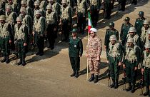 صورة أرشيفية لقوات من الحرس الثوري الإيراني