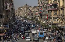 أحد شوارع التسوق في العاصمة المصرية القاهرة.