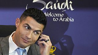 Ronaldo arrives in Saudi, says he's come to South Africa