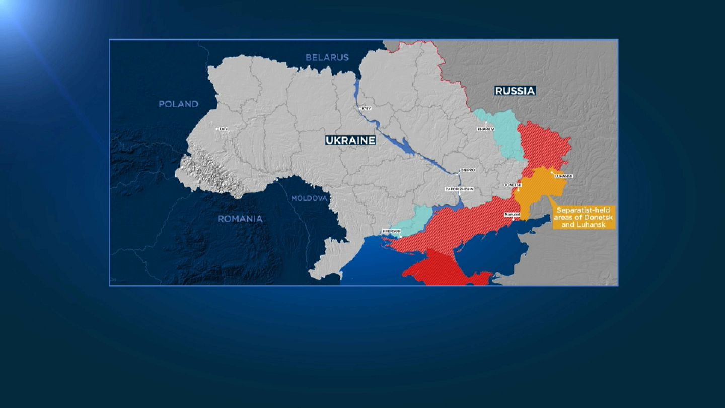 Украина: карта боевых действий по данным ISW, 4 января