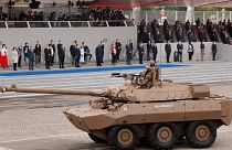 Archives : un AMX-10 RC, lors du défilé du 14 juillet 2021 à Paris