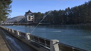 Zlatibor, Serbia is normally under a blanket of snow at this time of year