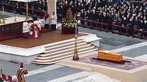 Les funérailles du pape émérite Benoît XVI à Rome (Italie), le 05/01/2023