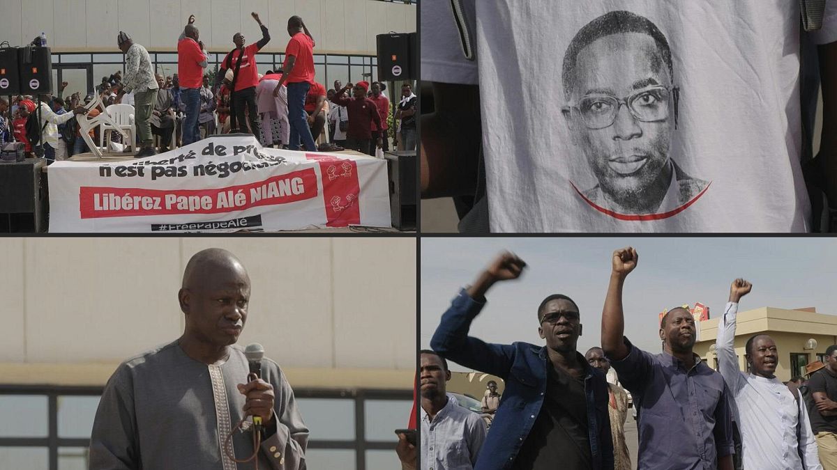 Pape Alé Niang, derzeit im Senegal inhaftiert