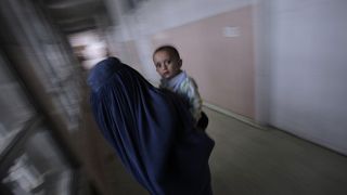 بیمارستانی در افغانستان