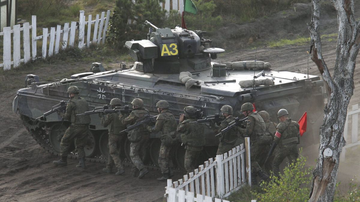 Marder-Panzer der deutschen Bundeswehr
