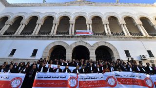 Tunisian lawyers protest tax hike on legal services