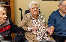 Bessie Laurena Hendricks 115. születésnapján, 2022 novemberében