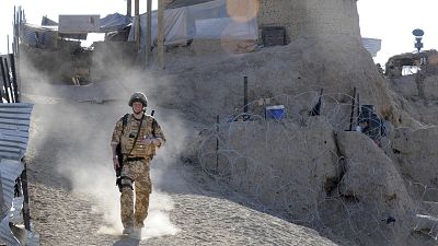 Le Prince Harry lors d'une mission en Afghanistan en 2008