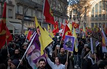 Kürt gruplar, Sakine Cansız'ın öldürülüşünün 10. yıldönümü nedeniyle Fransa'nın başkenti Paris'te gösteri düzenliyor