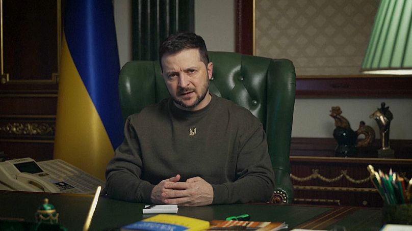 Oficina de la presidencia ucraniana, vía AP