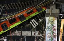 Mortífero accidente en la línea 3 del metro de Ciudad de México, al colisionar dos convoyes.
