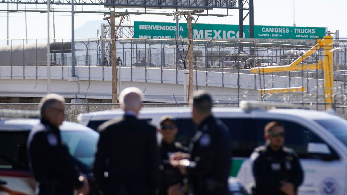 بایدن در مرز بین آمریکا و مکزیک