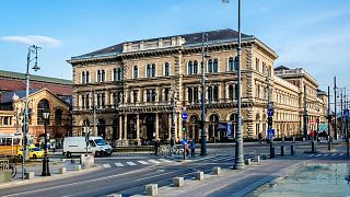 A Budapesti Corvinus Egyetem (BCE) épülete a Fővám téren