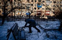 Sobreviver ao inverno no leste da Ucrânia