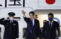 آغاز سفر فومیو کیشیدا، نخست‌وزیر ژاپن به فرانسه، ایتالیا، بریتانیا، کانادا و آمریکا