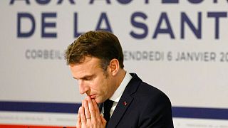 Emmanuel Macron január 6-án