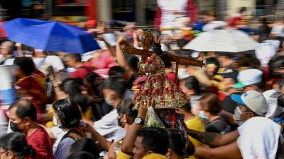 الاحتفال بالناصري الأسود في الفلبين.