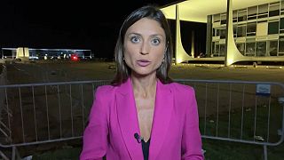 Anelise Borges vor dem Obersten Gericht in Brasilia