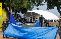 نیروهای امنیتی برزیل چادرهای موقت هواداران بولسونارو را برچیدند