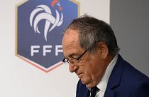El presidente de la Federación Francesa de Fútbol, Noel Le Graët 