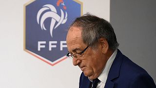 El presidente de la Federación Francesa de Fútbol, Noel Le Graët 