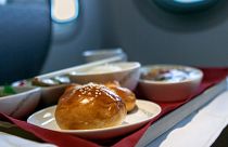 Airlines are increasing the number of vegan options available. 