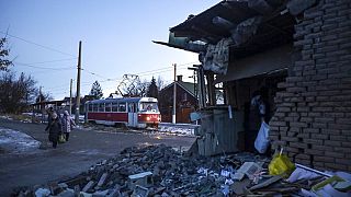 Разрушения в Харькове после российских обстрелов