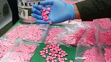 Kolombiya'da ele geçirilen MDMA tabletleri (arşiv) 