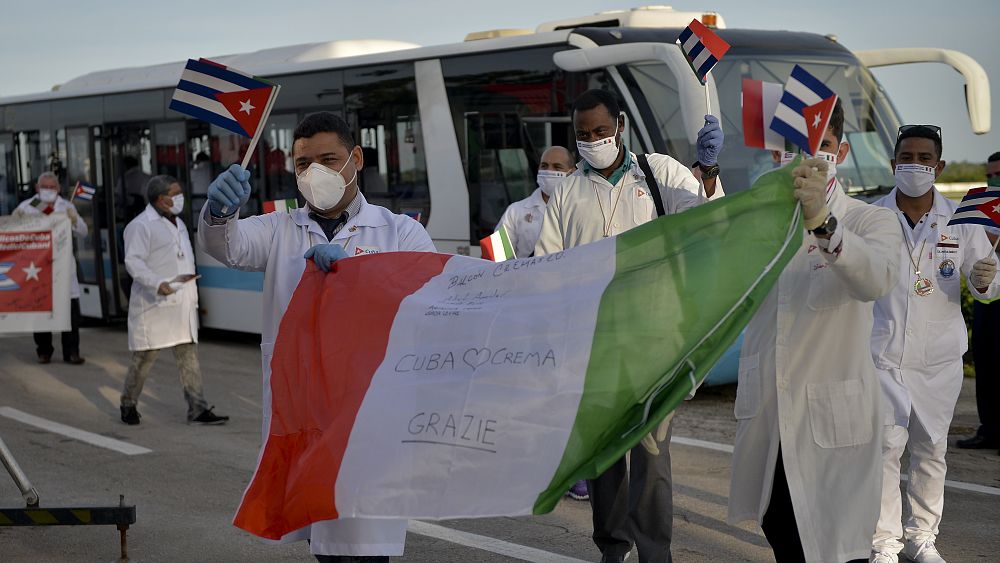 L’Italia ha schierato 500 medici cubani per salvare vite in Calabria