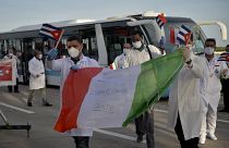 Los médicos cubanos habían viajado a Italia en marzo de 2022 para ayudar durante la pandemia de la COVID-19 en Lombardía. FOTO DE ARCHIVO.