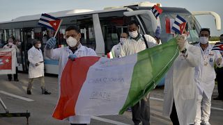 Los médicos cubanos habían viajado a Italia en marzo de 2022 para ayudar durante la pandemia de la COVID-19 en Lombardía. FOTO DE ARCHIVO.