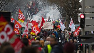 تظاهرات علیه طرح اصلاح قانون بازنشستگی فرانسه در سال ۲۰۲۰