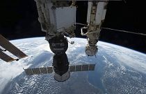 Una immagine scattata dalla stazione spaziale internazionale