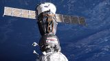 Uluslararası Uzay İstasyonu'ndaki Soyuz kapsülü