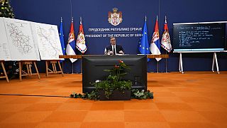 A szerb elnök