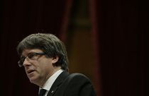 Carles Puigdemont exonerado de sedición por Pablo Llarena, el juez que instruye el caso del proceso independentista de Cataluña de 2017.